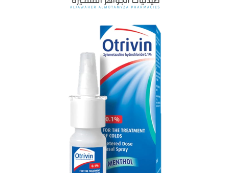 Otrivin Menthol 1% Spray 10Ml For Sale