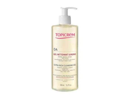 Topicrem Da Ultra Rich Cleansing Gel 500Ml For Cheap