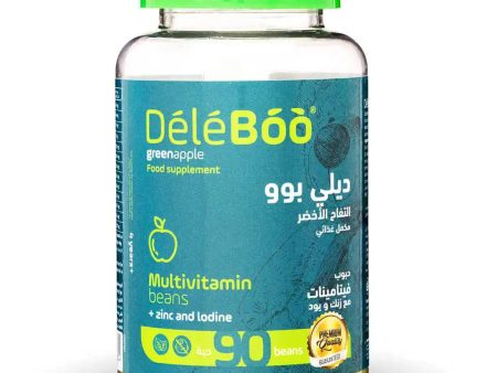 Green Apple Chewable Tab +4 Years 90 Pcs Deleboo Hot on Sale