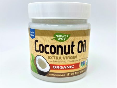 Coconut Oil Organic 448 Gram Now Sale