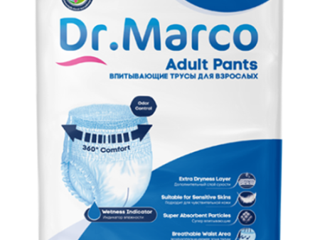 Dr Marco Medium Adult Pants 30 Pcs Online Hot Sale