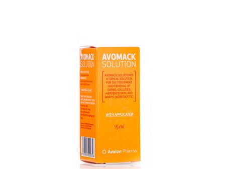 Avalon Avomack Solution To Treat A Corns And Hardness Skin - 15 Ml For Cheap