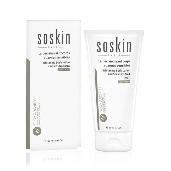 Soskin Whitening Body Lotion And Sensitive Area 150Ml Hot on Sale